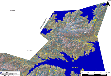 Glacial Lakes around Lesser Slave Lake