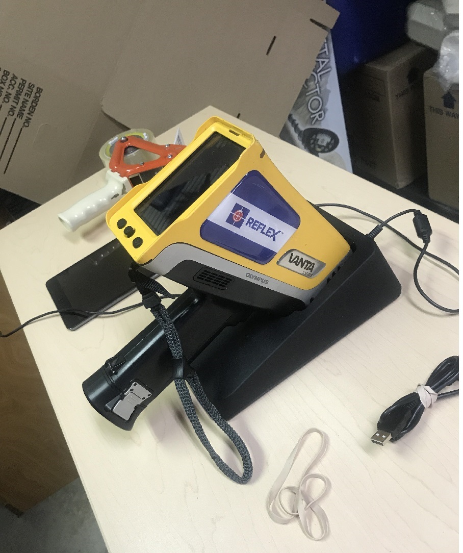 Sourcing with pXRF (portable X-Ray Fluorescence)